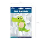 Krokodýl - Fóliový balón 45 x 63 cm – foto 2