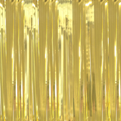 Party závěs - zlatý  100 x 200cm