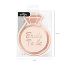 Bride to be Rose Golsd tematické ubrousky 10 ks 33 x 33 cm – foto 2
