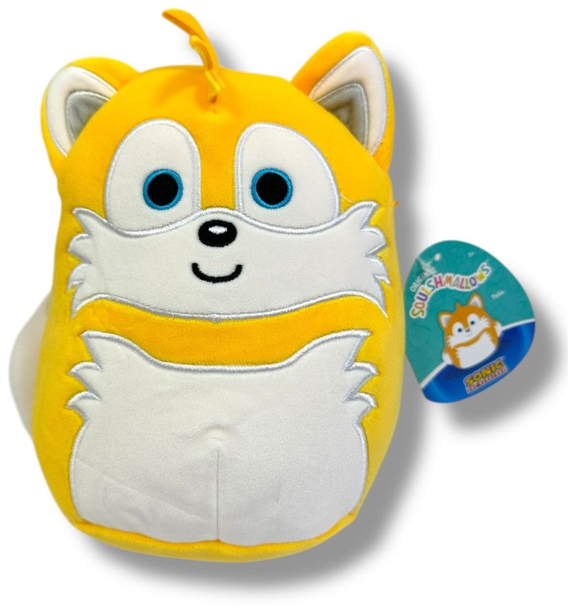 Plyšový ježek Sonic Squishmalows 25 cm žlutý