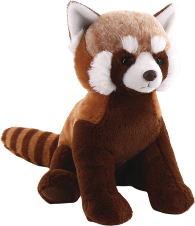Panda červená sedící 30 cm – plyšová hračka