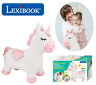 Lexibook nafukovací plyšový skákací jednorožec – foto 2