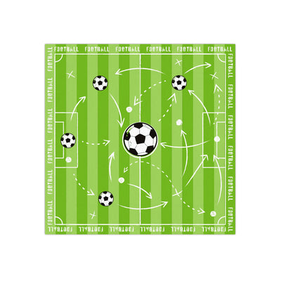 Fotbal -  tematické ubrousky na party 10ks