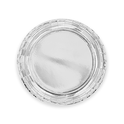 Silver - Talíře papírové 24 cm 6 ks