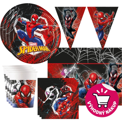 Párty stolování Spiderman pro 6 osob