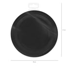Černé - Talíře papírové 17 cm 6 ks – foto 3