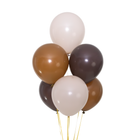 Balónky latexové 27 cm 10 ks latte (smetanová) – foto 4