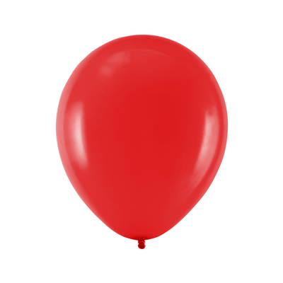 Latexový balón 27 cm 10 ks - červená
