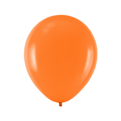 Latexový balón 27 cm 10 ks - oranžová