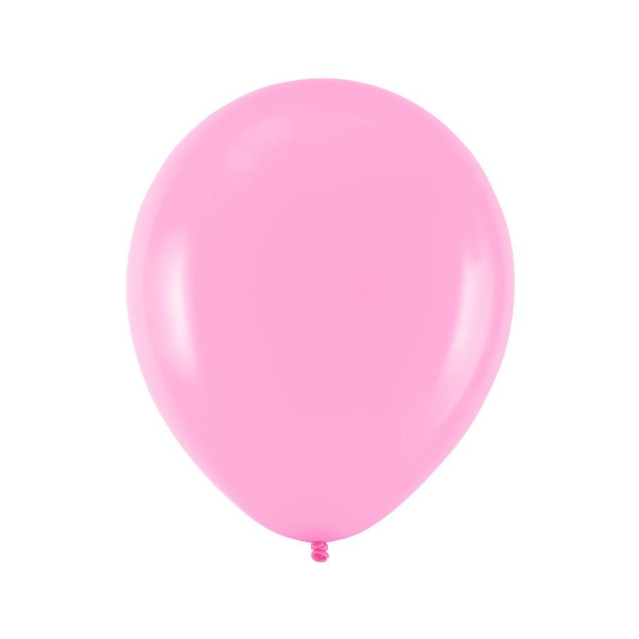Latexový balón 27 cm 10 ks - růžová