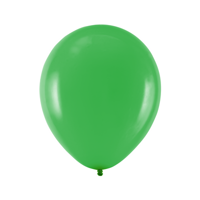 Latexový balón 27 cm 10 ks - zelený